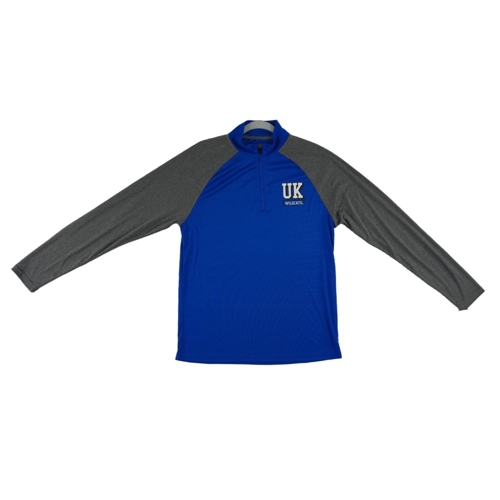 NWT Captivating Apparel Men's Size Medium Kentucky Wildcats 1/4 Zip Pullover Top